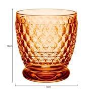 VILLEROY & BOCH - Boston Coloured - Waterbeker Apricot 10cm 0,33l - thumbnail