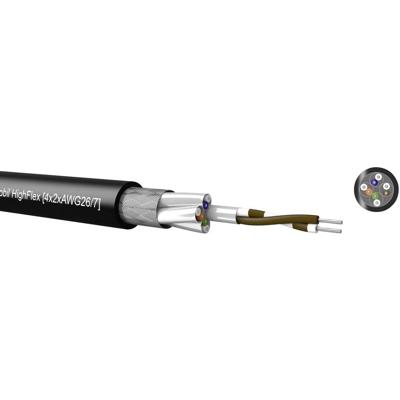 Kabeltronik 531826700-1 Netwerkkabel CAT 7 S/FTP 4 x 2 x 0.13 mm² Zwart per meter Kabeltronik 531826700-1 Netwerkkabel CAT 7 S/FTP 4 x 2 x 0.13 mm² Zwart per meter
