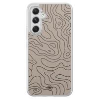 Samsung Galaxy A54 hybride hoesje - Abstract lines - thumbnail