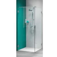 Sealskin I AM zijwand 90x200cm chroom zilver hoogglans helder glas voorzien van sealglas CCK010906335100 - thumbnail