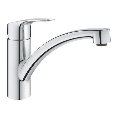 GROHE Eurosmart Keukenkraan - laag - draaibare uitloop - chroom 32221003 GROHE Eurosmart Keukenkraan - laag - draaibare uitloop - chroom 32221003