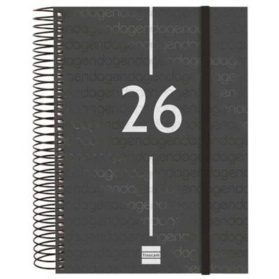 Agenda Finocam YEAR Zwart A5 15,5 x 21,2 cm 2026