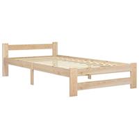 Bedframe massief grenenhout 100x200 cm - thumbnail