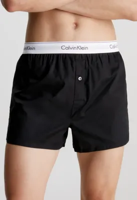 Calvin Klein 2-Pack Wijde Heren Boxershorts - Boxer slim - Katoenen losse mannen boxers