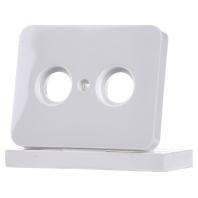 Busch-Jaeger 2CKA001753A7628 Aansluitdoos voor satellietschotel Afdekking Wit, Diepzwart (RAL 9005) 1 stuk(s)