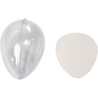 Creativ Company Deco ei, h: 9 cm, 5 set/ 1 doos - thumbnail