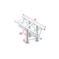 Showtec GT30 Driehoek truss 018 3-weg T-stuk 90g apex down - thumbnail