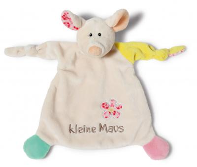 Nici knuffeldoekje Mouse 27,7 x 12 x 8 cm pluche beige Nici knuffeldoekje Mouse 27,7 x 12 x 8 cm pluche beige