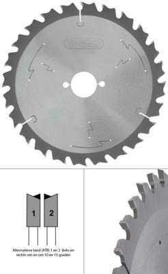 Spero 140mm hout TCT zaagblad 24 tands - asgat 20mm - SPW-140-24-20 Spero 140mm hout TCT zaagblad 24 tands - asgat 20mm - SPW-140-24-20