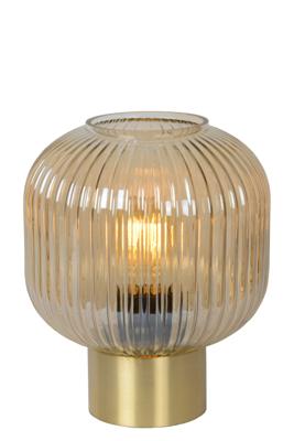 Lucide MALOTO - Tafellamp - Ø 20 cm - 1xE27 - Amber