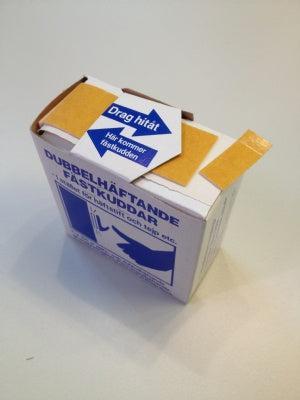 Stick foam pads 25x12 mm dik 1.0mm 100st