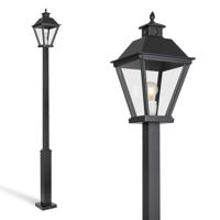KS Verlichting Zwarte lantaarnSquare 243cm - zwart - 5772 - thumbnail