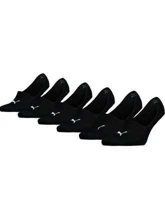 6-paar footies sokken - Lage sneaker sokken - Voordeelverpakking kousenvoetjes - Sokken voor in loafers - 42 - Zwart - 42 - 42 - 42 - 42 - 42
