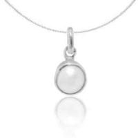 Zilveren Hanger "Perla-plata" - 925 Sterling - thumbnail