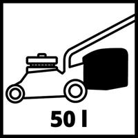 Einhell Professional RASARRO 36/40 (2x4.0Ah) Accu-grasmaaier Accu Incl. 2 accus, Instelbare trekstang 18 V Snijbreedte max. 40 cm Geschikt voor 500 m2 - thumbnail