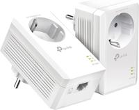TP-Link TL-PA7017P KIT AV1000 Gigabit Passthrough Powerline Starterset Powerline Wit - thumbnail