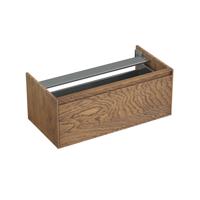 Onderkast Forzalaqua Reno 100x51x40 Cm 1 La Softclose Eiken Castle Brown - thumbnail