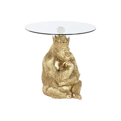 Bijzettafel Home ESPRIT Gouden 60 x 60 x 59 cm Bijzettafel Home ESPRIT Gouden 60 x 60 x 59 cm