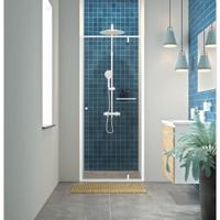 Sealskin Contour draaideur voor nis incl. antikalk 90x200cm mat wit - thumbnail