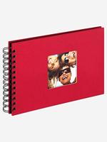 walther+ design SA-109-R Ringbandalbum (b x h) 23 cm x 17 cm Rood 40 bladzijden - thumbnail