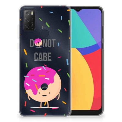 Alcatel 1S (2021) | Siliconen Case | Donut Roze