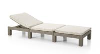 Daytona sunlounger cappucino - thumbnail
