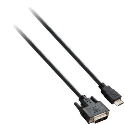 Kabel HDMI naar DVI V7 V7E2HDMIDVID-02M Zwart 2 m