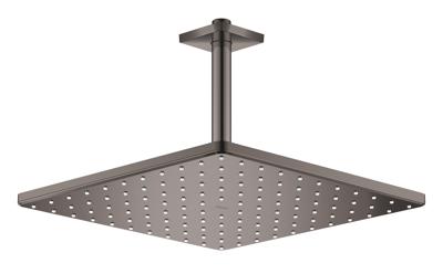GROHE Rainshower SmartActive 310 Cube Hoofddouche - 31x31cm - 1 straalsoort - plafondarm 14.2cm - hard graphite 26566a00