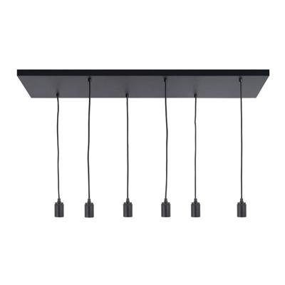 Highlight Plafondplaat 6 lichts L 100 x B 35 cm met snoer en fittingen Highlight Plafondplaat 6 lichts L 100 x B 35 cm met snoer en fittingen