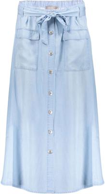 Skirt bleached denim