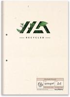 Aurora Shine Bright & Recycled cursusblok, ft A4, gelijnd - thumbnail