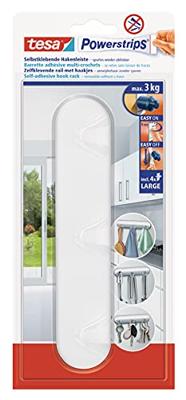 tesa POWERSTRIPS® Hakenbalk Wit Inhoud: 1 stuk(s) tesa POWERSTRIPS® Hakenbalk Wit Inhoud: 1 stuk(s)