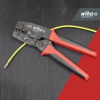 Wiha 45957 Krimptang Geïsoleerde kabelschoenen, Contacten 0.5 tot 6 mm² - thumbnail