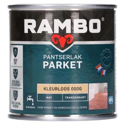 Pantserlak parket mat 0,25l Rambo - Rambo Pantserlak parket mat 0,25l Rambo - Rambo