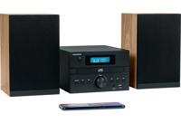 Thomson Micro Bluetooth Radio CD MP3 (hout en zwart) - thumbnail