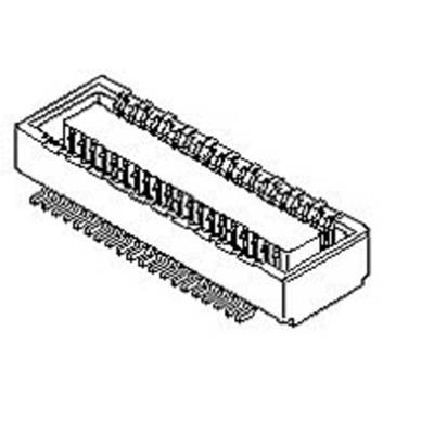 Molex 54102-0304 Mezzanineconnector Inhoud: 1 stuk(s) Tape on Full reel