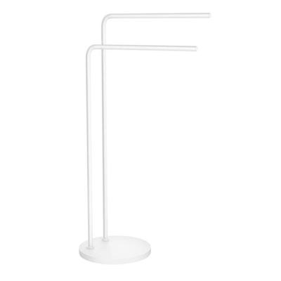 Smedbo Beslagsboden Handdoekhouder - 40x80x25cm - Staal Mat wit BX1231