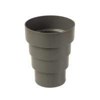 Verloop KS 110-100-90-75 grijs voor Ventube dakdoorvoer 110 - thumbnail