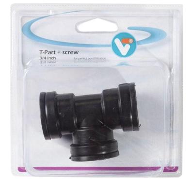 T-part met screw 3/4 Inch vijveraccesoires - Vt