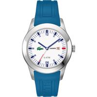 Lacoste horlogeband 2010630 / LC-11-1-14-2339 Rubber Blauw 22mm - thumbnail