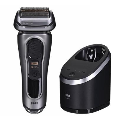 Braun Series 9 Pro+ 9575cc Wet & Dry Scheerapparaat met scheerblad Trimmer Metallic Braun Series 9 Pro+ 9575cc Wet & Dry Scheerapparaat met scheerblad Trimmer Metallic