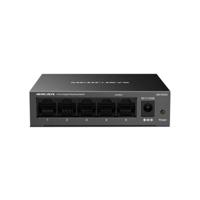 Mercusys MS105GS - Desktop-switch, 5 gigabit-poorten, zwart - thumbnail