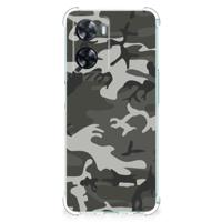 OPPO A57 | A57s | A77 4G Doorzichtige Silicone Hoesje Army Light - thumbnail