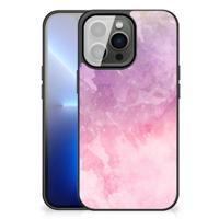 Kleurrijke Telefoonhoesje iPhone 13 Pro Max Pink Purple Paint - thumbnail