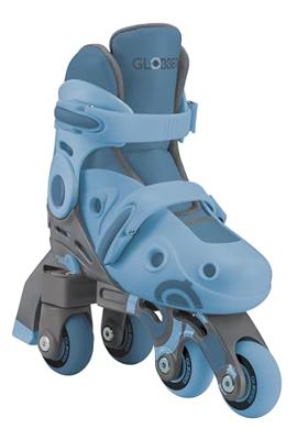 Meegroeiskeelers Learning 2 in 1 - GLOBBER blauw