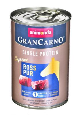 ANIMONDA GranCarno Single Protein Paardenvlees - nat hondenvoer - 400 g ANIMONDA GranCarno Single Protein Paardenvlees - nat hondenvoer - 400 g