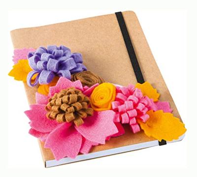 DIY-doos in vilt FELT LIKE SPRING FOLIA meerkleurig