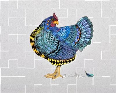 Gallery schrift, ft 16,5 x 21 cm, gelijnd, 72 bladzijden