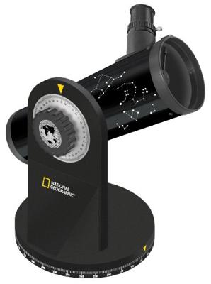 National Geographic 76/350, DOBSON Spiegeltelescoop Azimutaal Dobson Vergroting 18 tot 117 x National Geographic 76/350, DOBSON Spiegeltelescoop Azimutaal Dobson Vergroting 18 tot 117 x