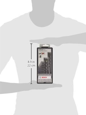 Bosch Accessoires 7-delige Silverpercussion Steenborenset - 2607010545